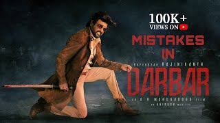 Mistakes in Darbar Movie  Rajinikanth Nayanthara Nivetha Thomas Yogi Babu AR Murugadoss [upl. by Letnohc]