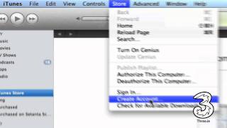 Setting up an iTunes account [upl. by Acinet]