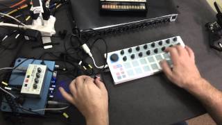 Using An Arturia Beatstep With The MeeBlip Anode  Metamicrolabscom [upl. by Lynette]