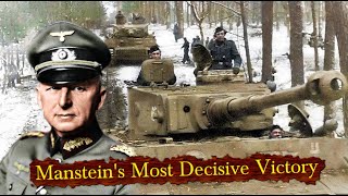 Mansteins Counteroffensive in Kharkov  The Genius That Saved the Wehrmacht from Annihilation [upl. by Retsof]