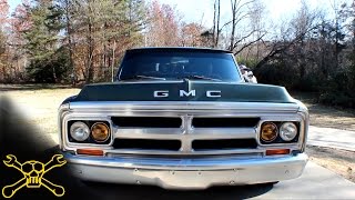 Lowered 1970 GMC C15  Chevy C10 [upl. by Jerol48]