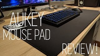 Aukey Gaming Mouse Pad Review [upl. by Kedezihclem]