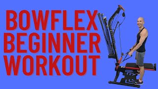 Beginner Bowflex Workout  20 min 8 exercises [upl. by Leirvag]