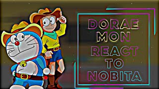 doraemon react to Nobitareaact to nobitaone shotgacha club [upl. by Burgener654]