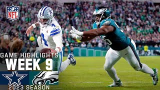 Dallas Cowboys vs Philadelphia Eagles  2023 Week 9 Game Highlights [upl. by Luana]