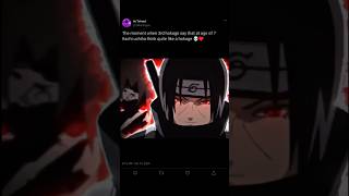 The moment when 3rd hokage say that at age of 7 Itachi uchiha think quite like a hokage 💀 ♥️naruto [upl. by Orenid105]