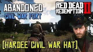 Red Dead Redemption 2  Abandoned Civil War Fort Hardee Civil War Hat [upl. by Payne720]