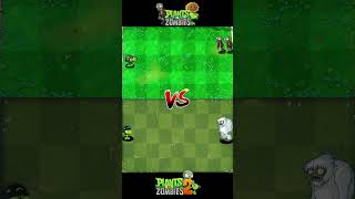 PVZ1 Vs PVZ2 Gatling Pea Vs Yeti Zombie  Plants vs Zombies 2 pvz2 pvz2gameplay [upl. by Frances59]