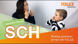 Logopädie Übung für Kinder – Lautbildung SCH [upl. by Forest334]