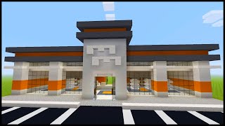 Minecraft How to Build a Mini Market  PART 2 Interior [upl. by Conant]