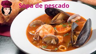 SOPA DE PESCADO🍻😁 FISH SOUP [upl. by Noral698]