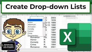 Create Dynamic Dropdown Lists in Excel [upl. by Croteau262]