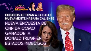 NUEVA ENCUESTA DE CNN DA COMO GANADOR ROTUNDO A TRUMP [upl. by Iver]