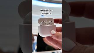 AirPods 4 with Active Noise Cancellation Hands On airpods4 airpods apple tech [upl. by Kyte]