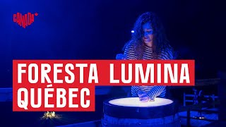 Explore enchanted forest Foresta Lumina in Québec with Mandy Harvey  Explore Canada [upl. by Otte]