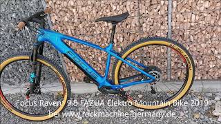 Focus Raven² 98 FAZUA Intube Carbon Elektro Mountain Bike 2019 [upl. by Airednaxela917]