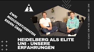 Medizin studieren an der EliteUni in Heidelberg  Ist es wirklich besser [upl. by Eimrej]