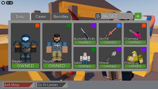 Roblox Arsenal Daily Shop 2462024 [upl. by Ordnassela461]