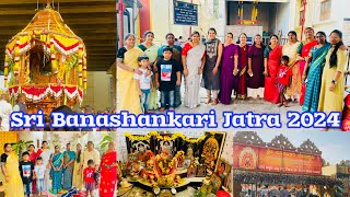 Sri Banashankari Devi Jatra Mahotsava In Bangalore 2024  Family Temple Vlog [upl. by Leinaj]