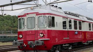 Schweizer Bahnen Einige Impressionen Historisches TriebfahrzeugtreffenDepotfest Olten 26082023 [upl. by Woodring354]