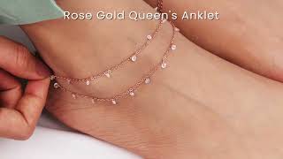 A Treat for your feet Beautiful anklets by GIVA Jewellery [upl. by Worrad268]