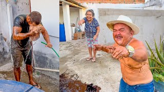 PILILIU DÁ SUA CUECA FEDORENTA PRA LEÔNCIO LIMPAR O ROSTO 🤣  PILILIU DA RESENHA [upl. by Morette]