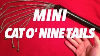 HOMEMADE Paracord Cat O Nine Tails Whip  Full Instructions [upl. by Dde]