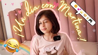 UN DÍA SÓLO CON MARTINA  Su primer vlog [upl. by Airahs]