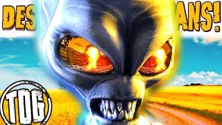 DESTROY ALL HUMANS But the Game Breaks Constantly [upl. by Snowber]