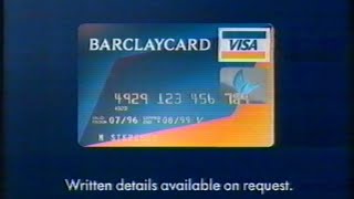 Barclaycard advert  Broadcast 4th November 1998 Channel 4 UK [upl. by Hutson]