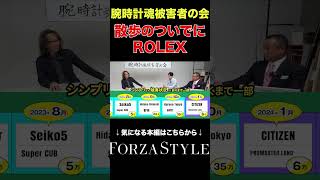 【腕時計魂被害者の会】散歩のついでにROLEX……⁉︎shorts forzastyle イケオジ watch 腕時計魂 [upl. by Iman912]