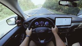 New Ford Kuga 2024 Facelift Titanium FHEV AWD POV Test Drive [upl. by Nylidnam374]