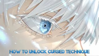 FREE TEST Sorcery how to unlock cursed technique [upl. by Philippa]