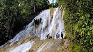 Asli Ini Mah Keren Pisan 7 Tingkat Curug Bibijilan Surga Alam SUKABUMI  Indonesia [upl. by Yehs]