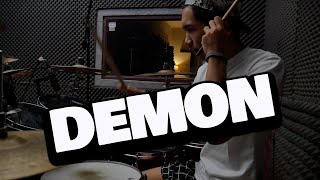 COFFE REGGAE STONE  DEMON DRUM COVER [upl. by Attevad]