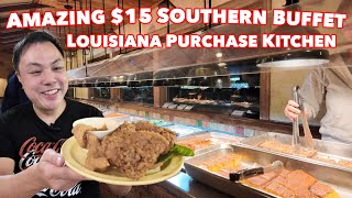 Amazing 15 New Orleans Buffet with The Best Fried Chicken in town [upl. by Keefe427]