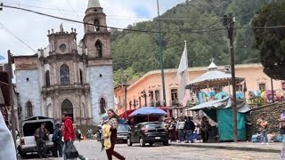 Recorriendo las calles de Angangueo Michoacán MX🇲🇽 donde pasaremos la noche [upl. by Ehcropal]