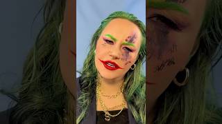 🃏Joker 💔 makeup shortsvideo makeupartist halloween shorts [upl. by Ymmac]