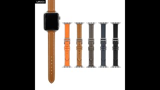 URVOI Apple Watch Attelage Single Tour leather band [upl. by Thetos]