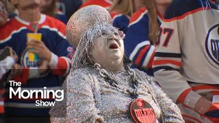 Meet Mama Stanley Edmontons ultimate Oilers superfan [upl. by Oinotla621]