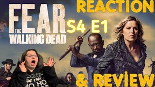 FEAR THE WALKING DEAD4X1quotWhats Your Story“ReactionReview [upl. by Naahsar]