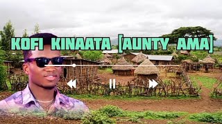 Kofi Kinaata  Auntie AmaOfficial lyrics video [upl. by Ttehr495]