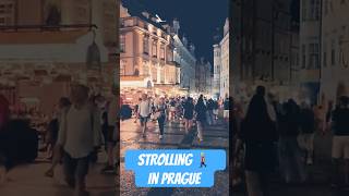 Prague 🇨🇿  nightlife nightwalks tahakasafarnama viralreels prague europe [upl. by Radie]