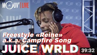 Juice WRLD freestyle sur quotReinequot de Dadju  quotCampfire Songquot official [upl. by Giamo]