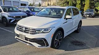 2024 Volkswagen Tiguan Highline R Line Features and Walk Through [upl. by Missy]