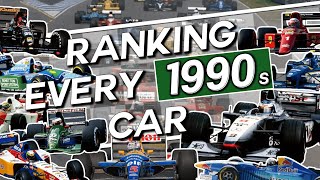 Ranking EVERY F1 Car of the 1990s [upl. by Knudson211]