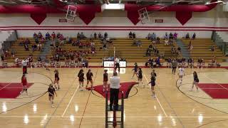 Valders High School vs Kiel High School Varsity Womens Volleyball [upl. by Drannel]