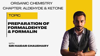 Preparation of Formaldehyde amp Formalin Laboratory Preparation  industrial preparation [upl. by Roddie]