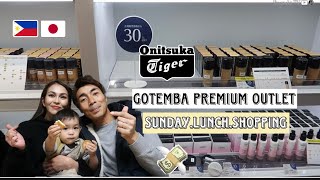 GOTEMBA PREMIUM OUTLET  JAPAN  SUNDAY FAMILY DAY  LUNCH  Tagalog  Japanese [upl. by Kcirdde670]