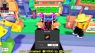 🔴 PLS DONATE LIVE  GIVING ROBUX TO VIEWERS Roblox Giveaway 💰 [upl. by Orv]